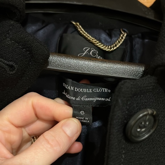 LIKE NEW JCREW lady day wool coat 3M Thinsulate - Picture 6 of 10